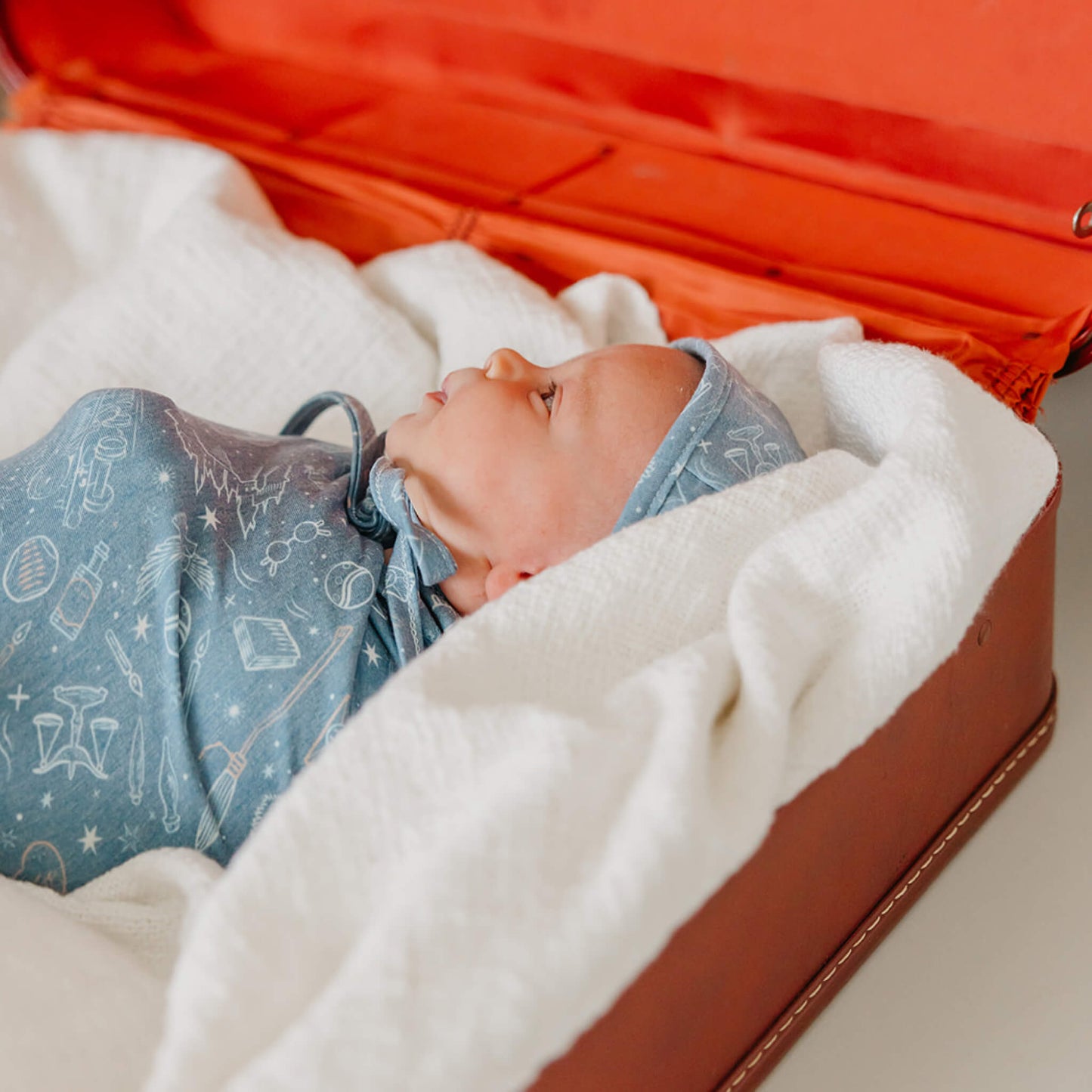 Knit Swaddle Blanket - Hogwarts