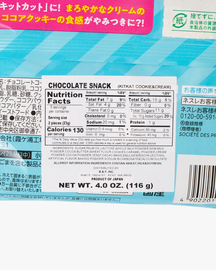 KitKat, Cookies & Cream