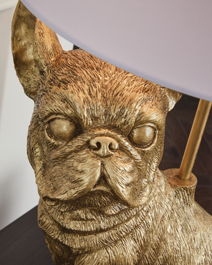 Wadeland - Poly Table Lamp - Gold Finish