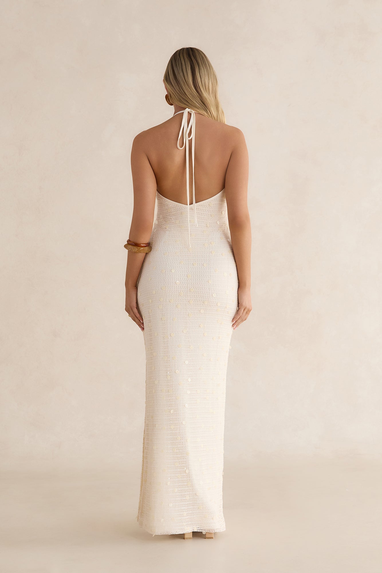 Kimali Maxi Dress Cream