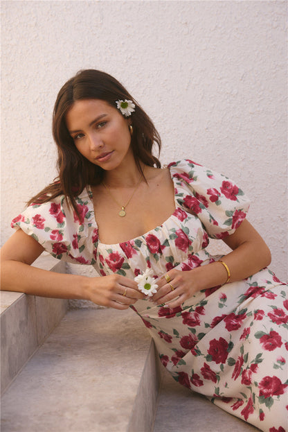 Rosalie Midi Dress Pink