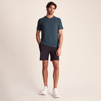 Maddox Mens Short Sleeve Performance T-Shirt - Aegean Teal