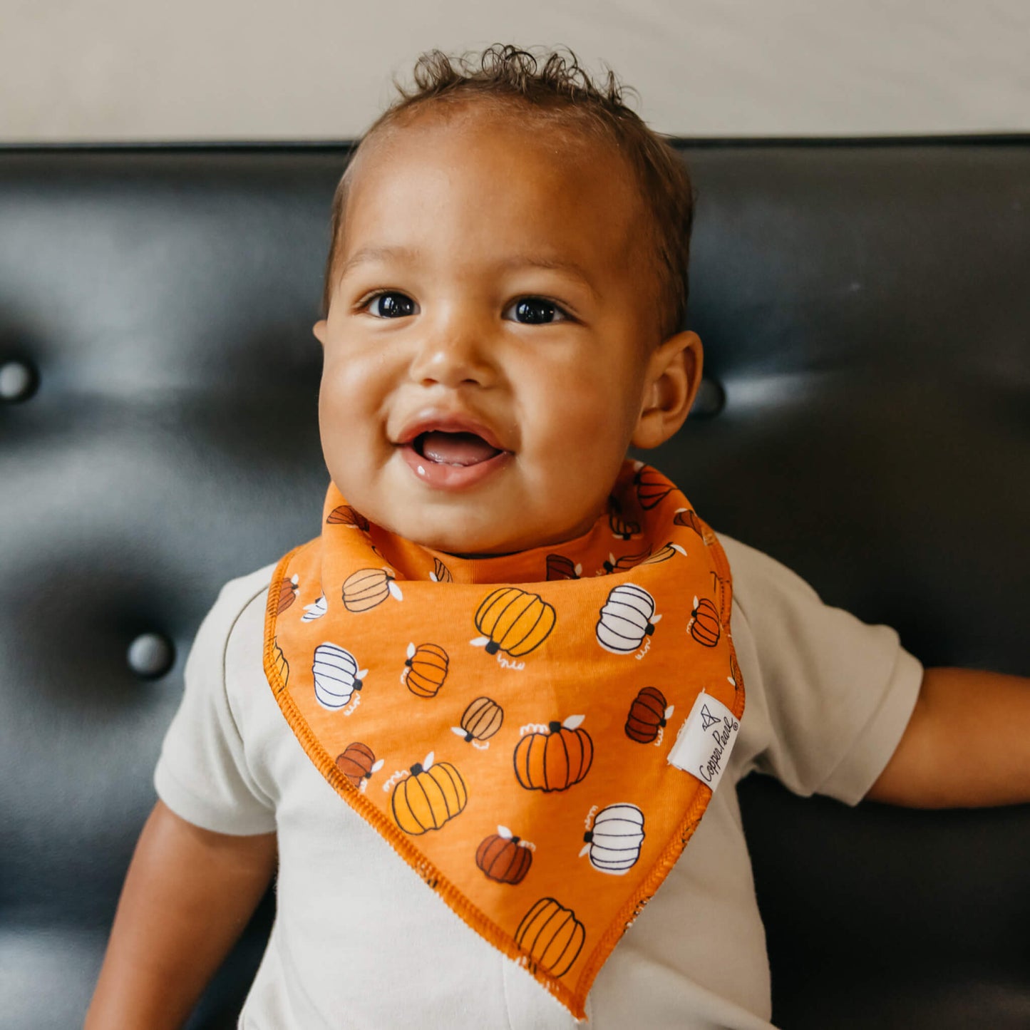 4 Pack Baby Bandana Bibs - Bones