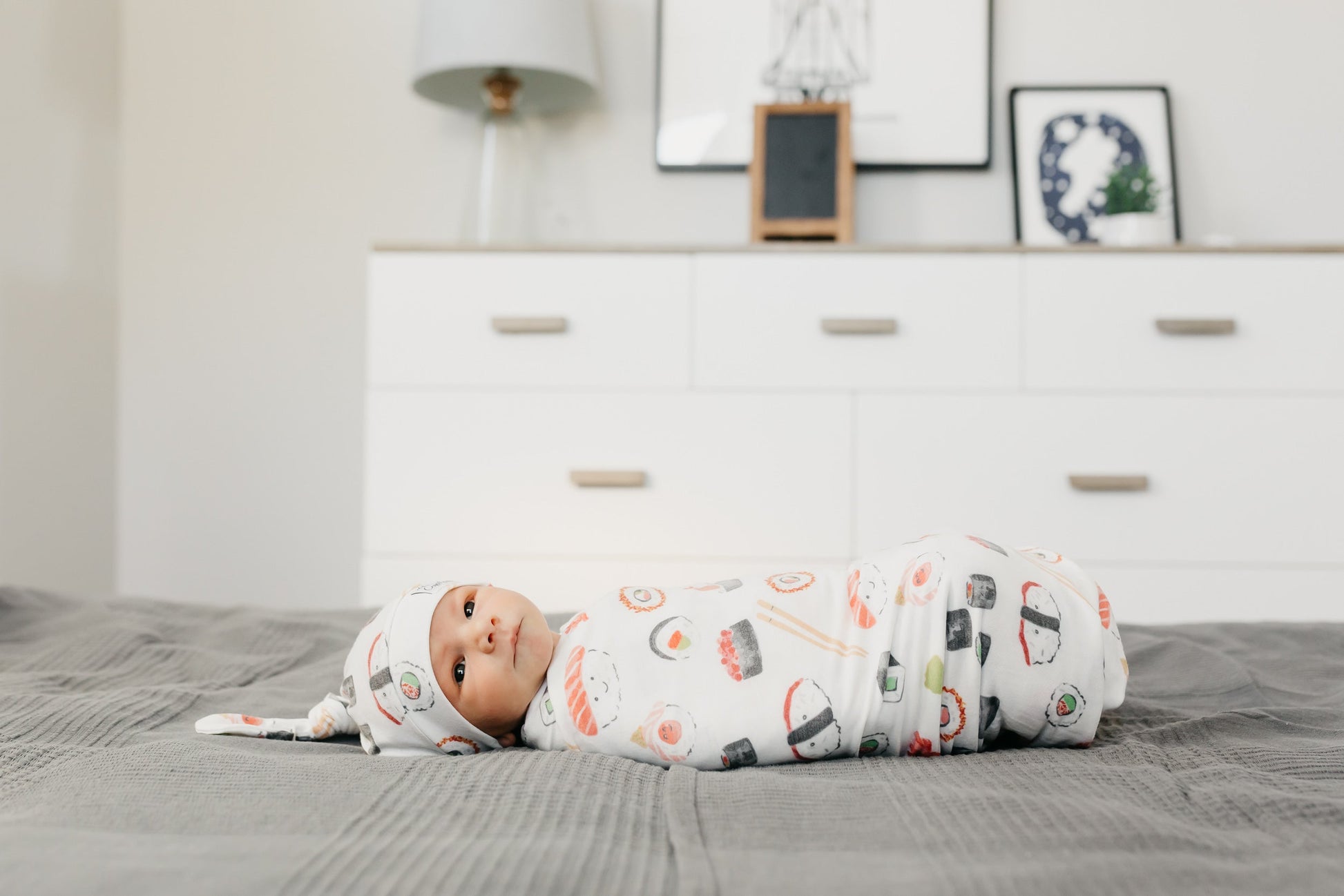 Knit Swaddle Blanket - Baja