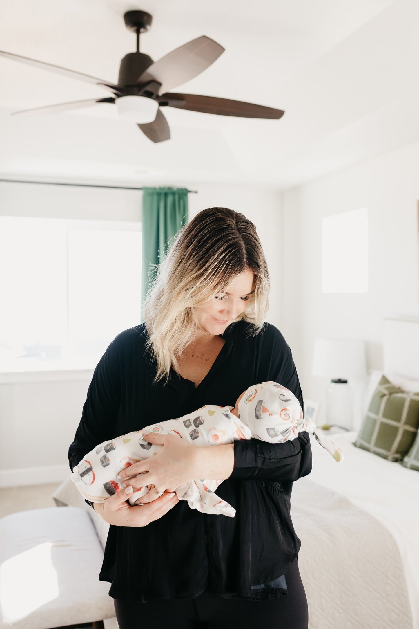 Knit Swaddle Blanket - Baja