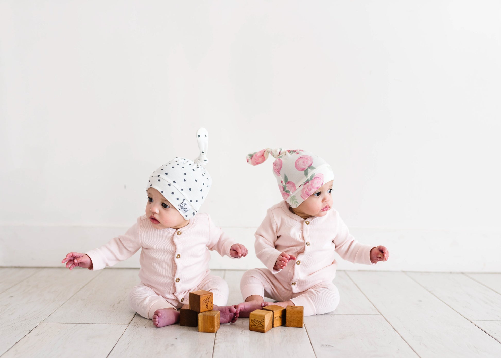 Top Knot Hat - Willow