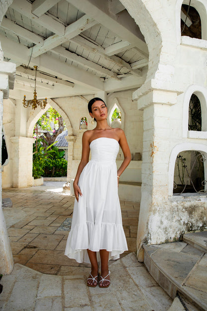 Love In The Summer Maxi Dress White