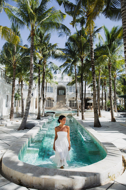 Love In The Summer Maxi Dress White