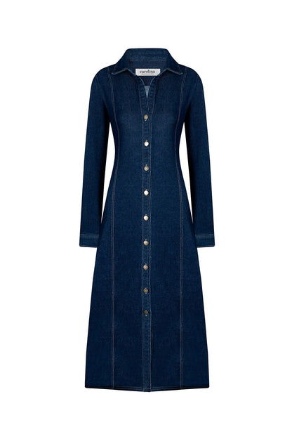 Larisa Long Sleeve Denim Dress