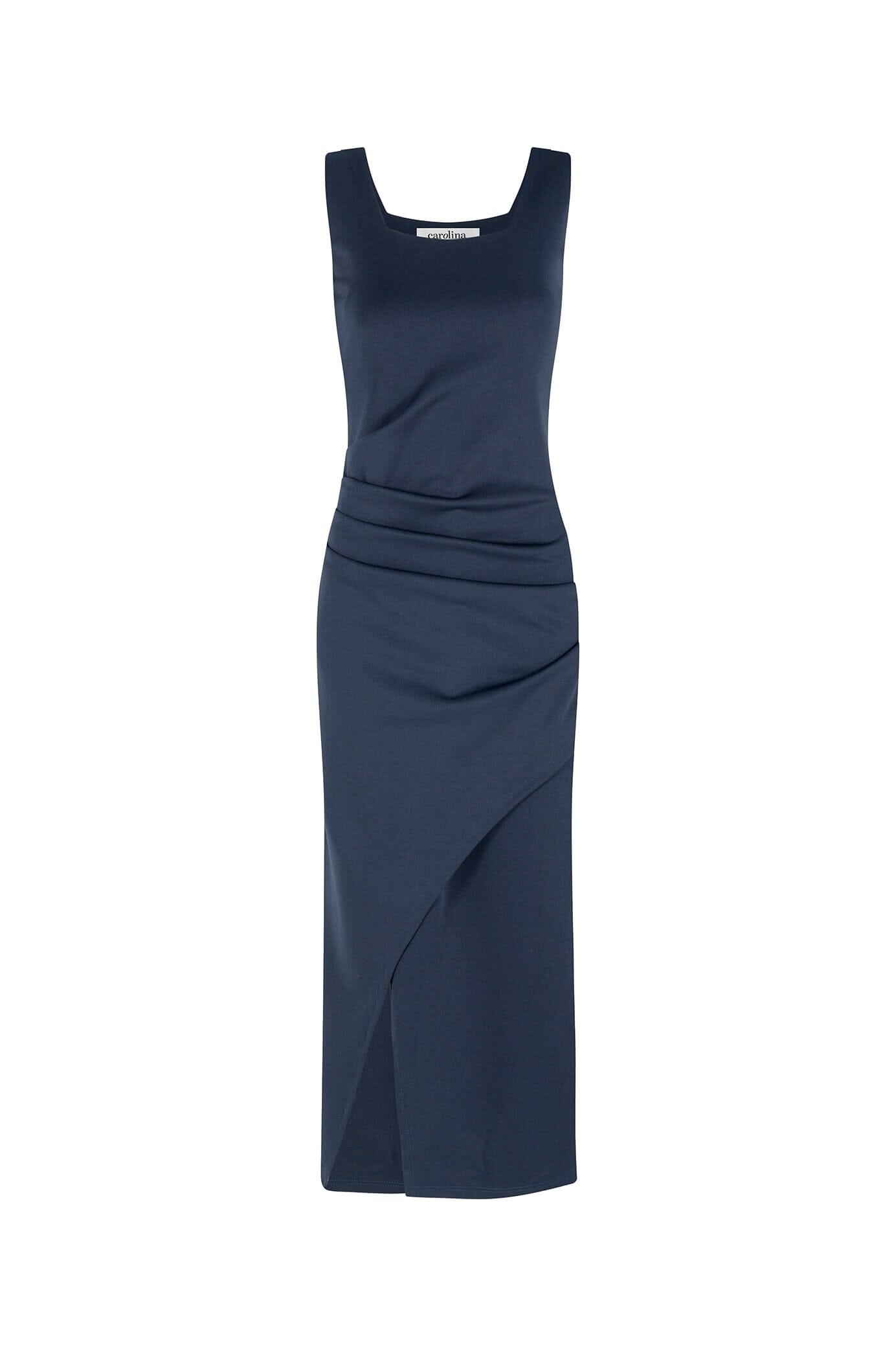 Portofino Sleeveless Midi Dress Navy