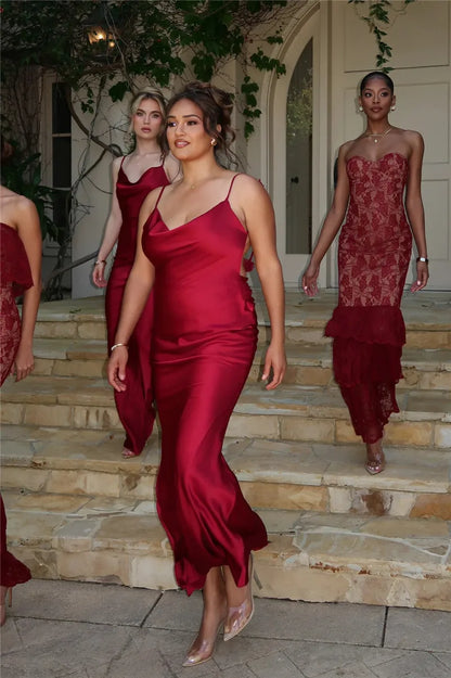 3D Flower Draped Open Back Maxi Dress