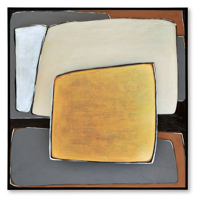 Actman - Wall Art - Cream / Brown / Gray