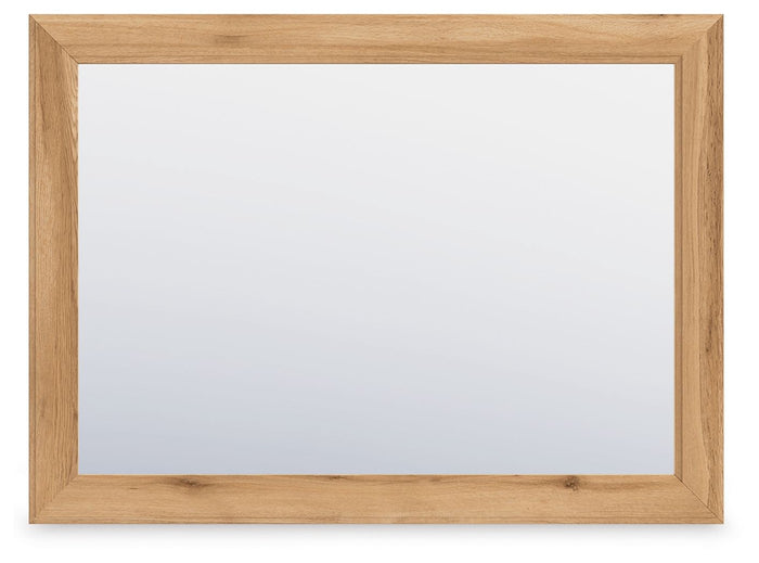 Aleaport - Bedroom Mirror - Warm Brown