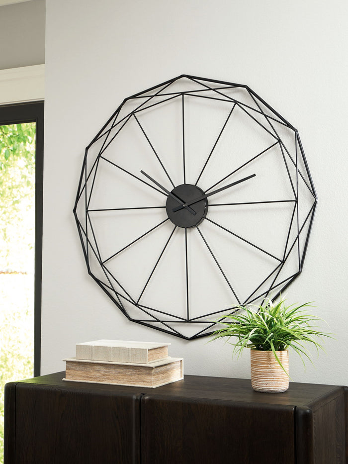 Arkthorne - Wall Clock - Black