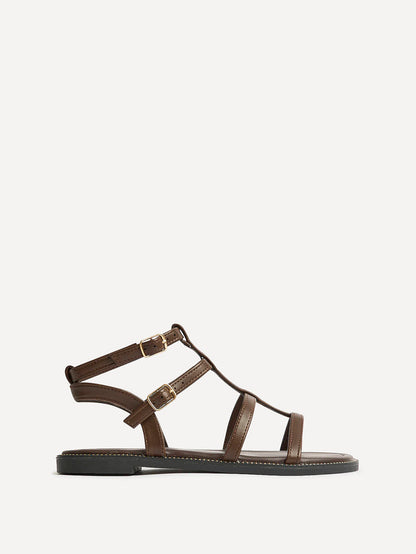 Belinda Brown Gladiator Sandals
