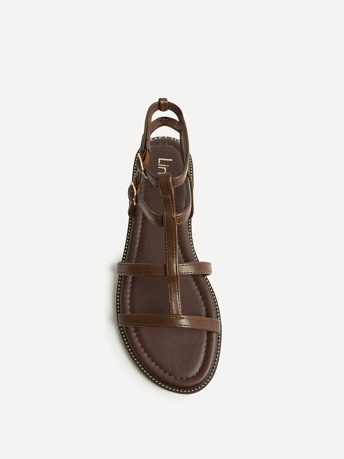 Belinda Brown Gladiator Sandals
