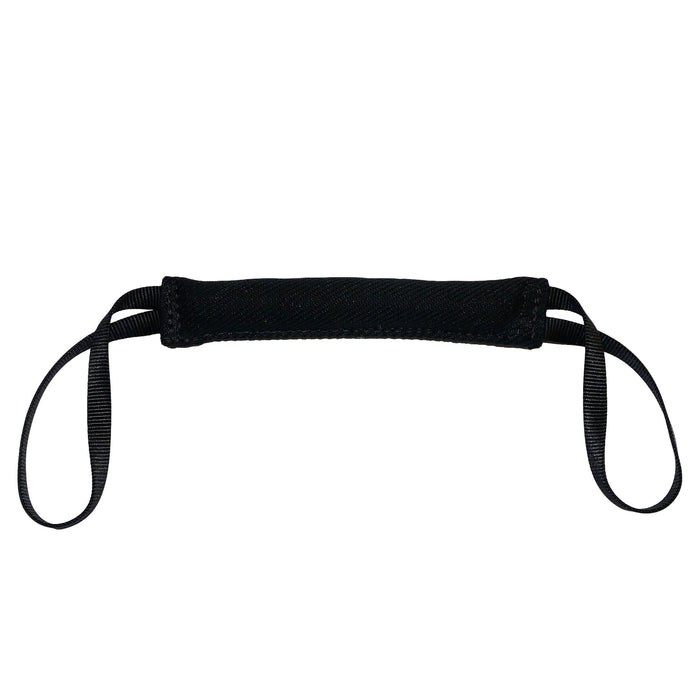 1.5" x 10" / Black Linen / 2 Handles