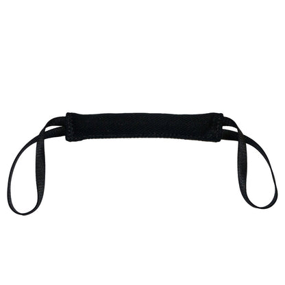 1.5" x 10" / Black Linen / 2 Handles