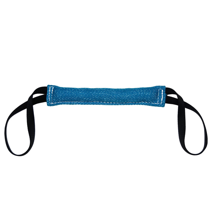 1.5" x 10" / Electric Blue Linen / 2 Handles