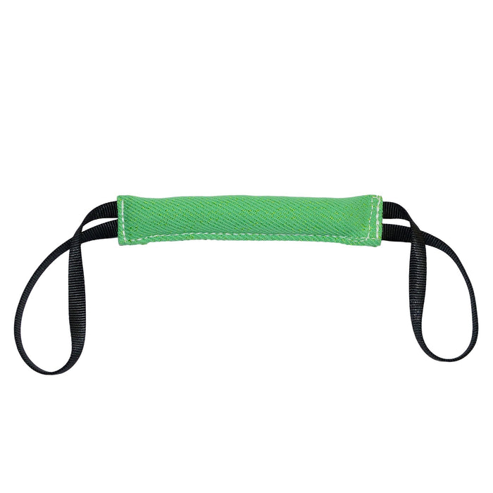 1.5" x 10" / Green Linen / 2 Handles