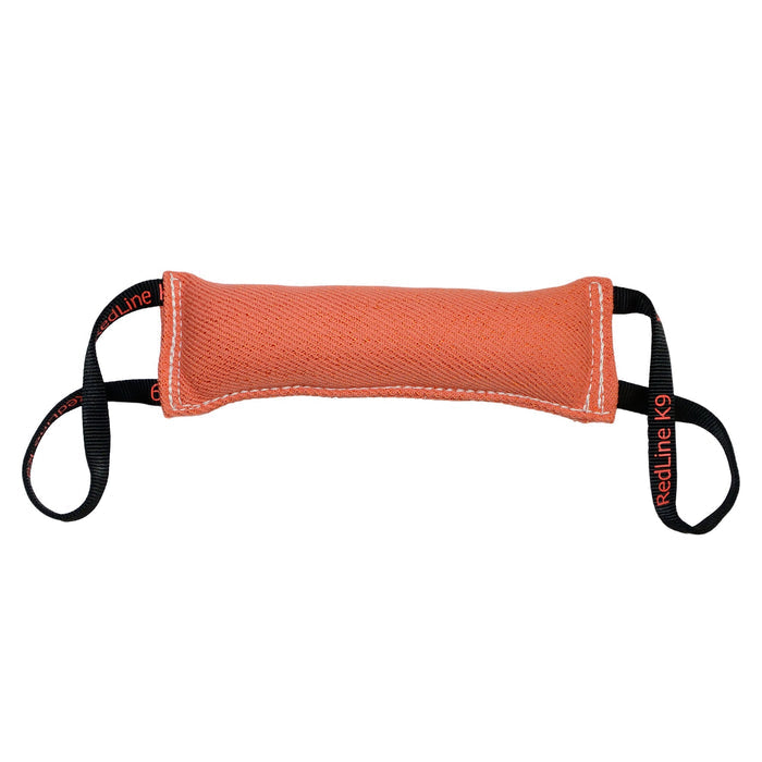 4" x 12" / Orange Linen / 2 Handles