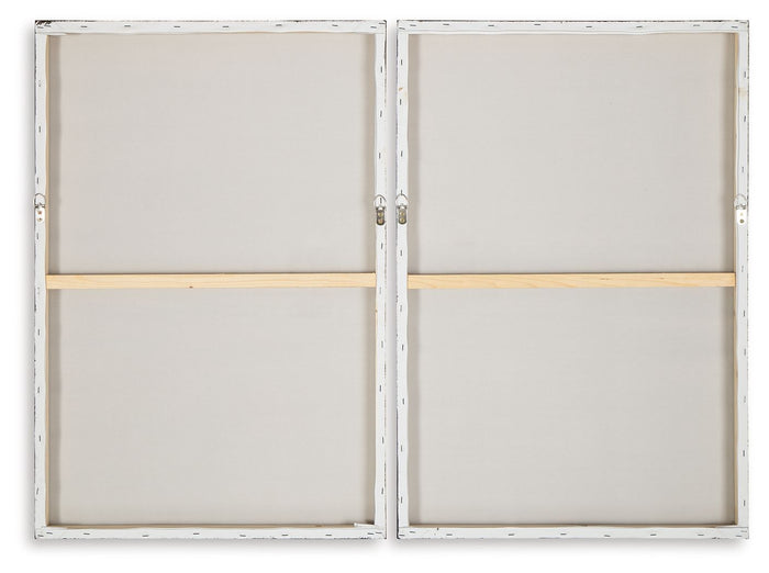 Brockdunn - Wall Art Set (Set of 2) - Tan / Brown