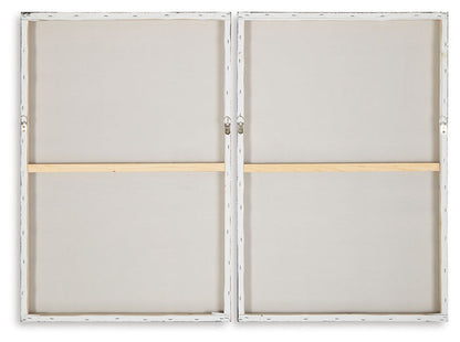 Brockdunn - Wall Art Set (Set of 2) - Tan / Brown