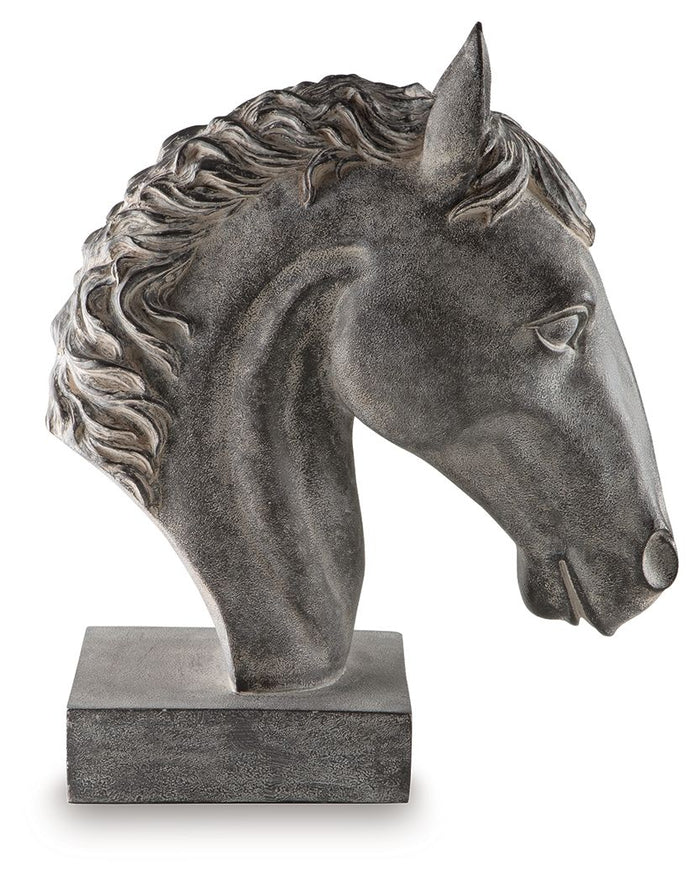 Carnlow - Sculpture - Antique Black