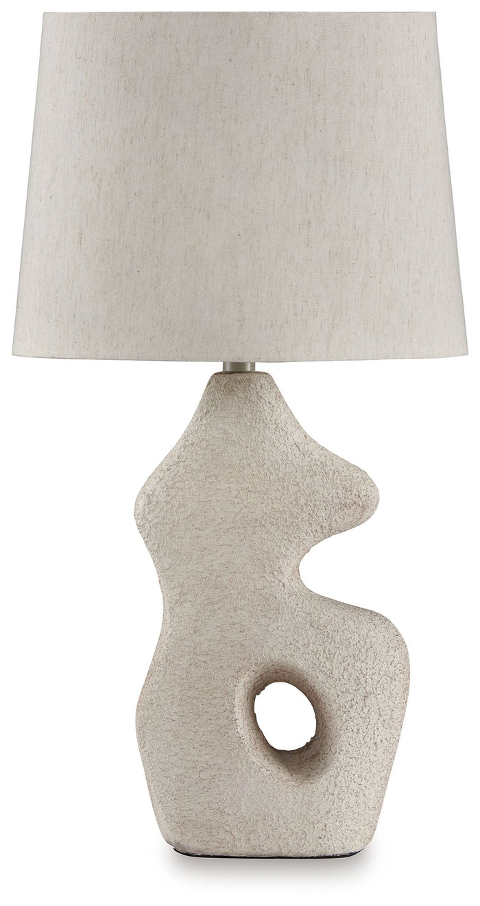 Chadrich - Paper Table Lamp (Set of 2) - Antique Beige