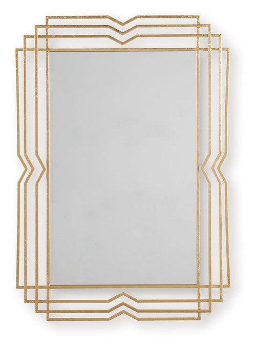 Claybrook - Accent Mirror - Gold Finish