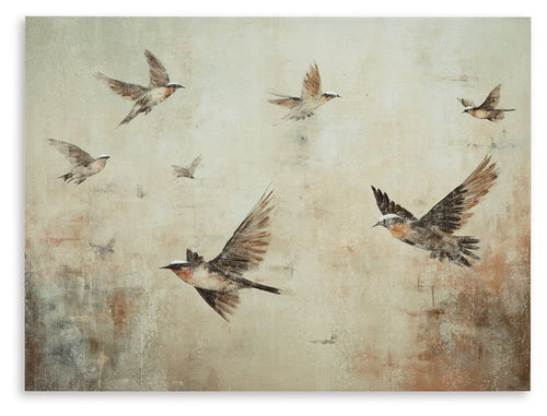Collmund - Wall Art - Gray / Brown