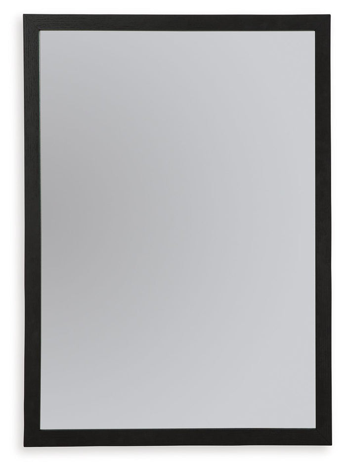 Danziar - Bedroom Mirror - Black