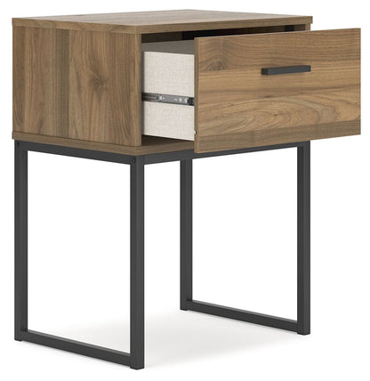 Deanlow - One Drawer Night Stand - Honey