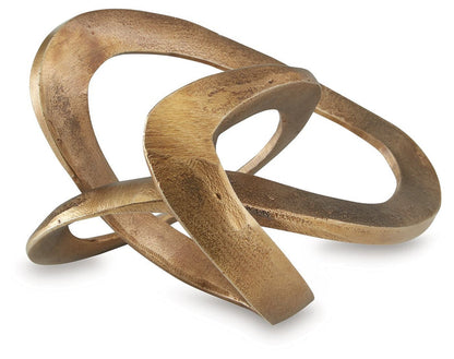Dunnruck - Sculpture - Antique Brass Finish