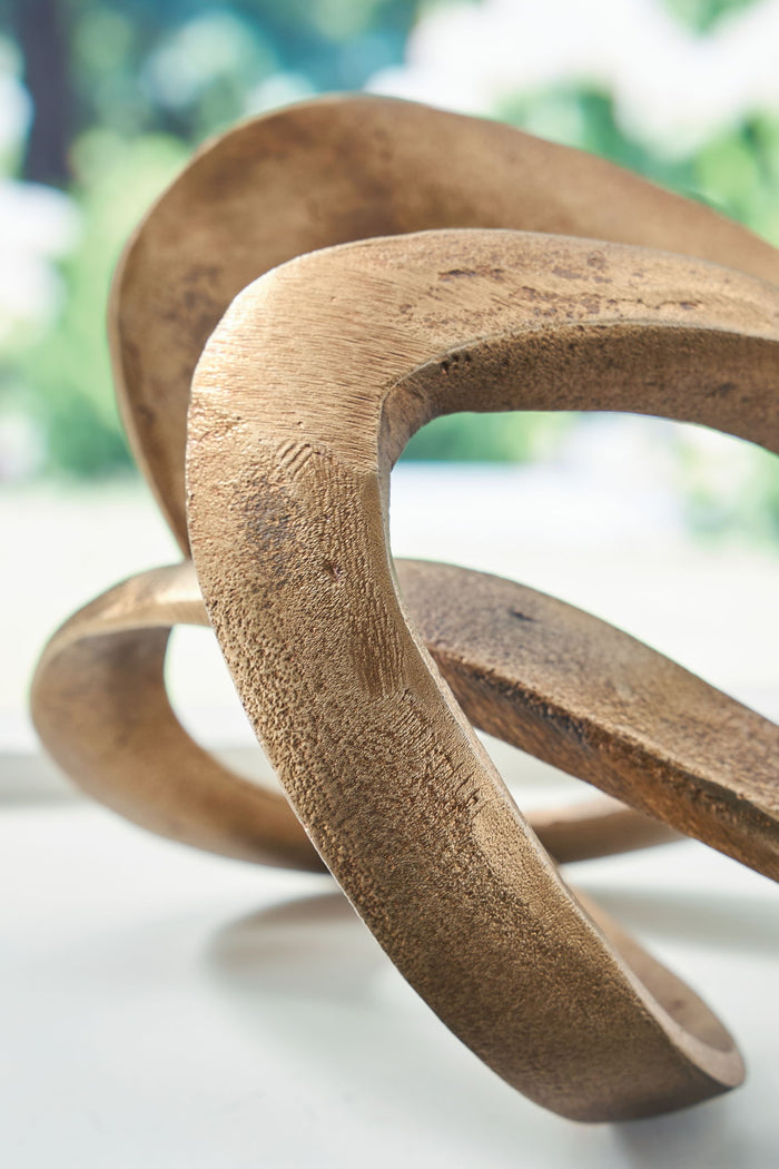 Dunnruck - Sculpture - Antique Brass Finish