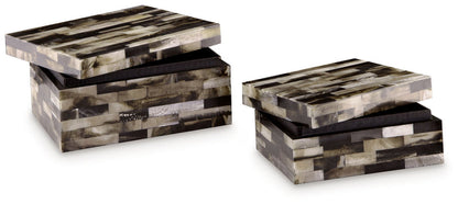Ellford - Box Set (Set of 2) - Black / Brown / Cream