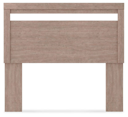 Flannia - Full Panel Headboard - Gray