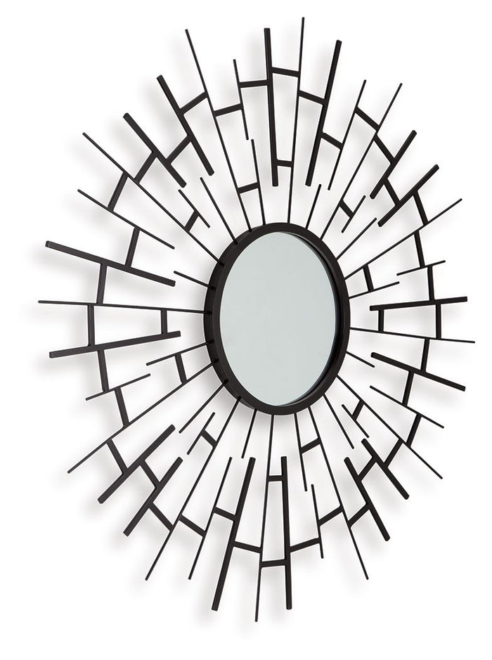 Garrenworth - Accent Mirror - Black