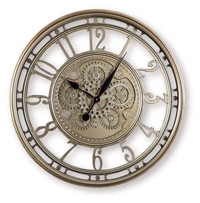 Gilover - Wall Clock - Champagne Finish
