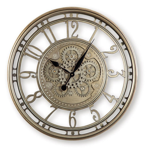 Gilover - Wall Clock - Champagne Finish