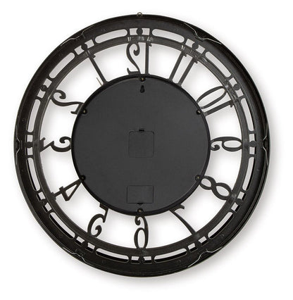 Gilover - Wall Clock - Champagne Finish