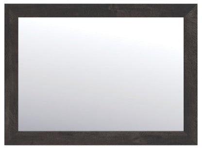 Hollivern - Bedroom Mirror - Dark Gray