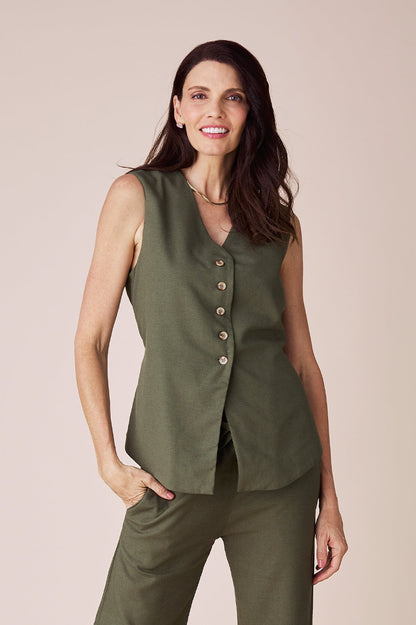 Jocelyn Vest Olive
