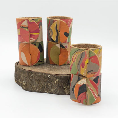 Kandinsky Napkin Ring Set - No One Alike