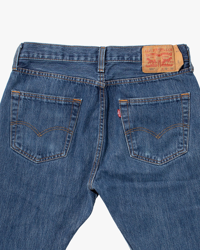 Kiriko Custom Patched Denim Jeans, Levi's Brand, 9