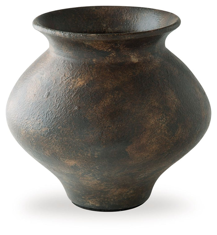 Laddlow - Vase - Antique Brown