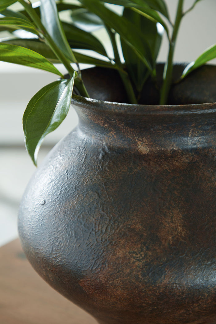 Laddlow - Vase - Antique Brown