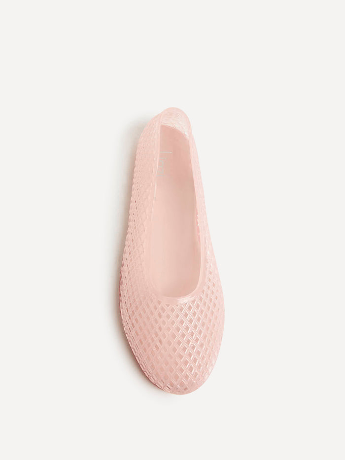 Lagoon Pink Jelly Caged Sandals