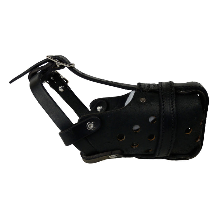 Leather Agitation / Police Dog Muzzle