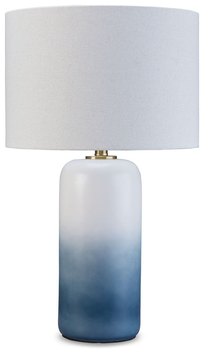 Lemrich - Ceramic Table Lamp  - White